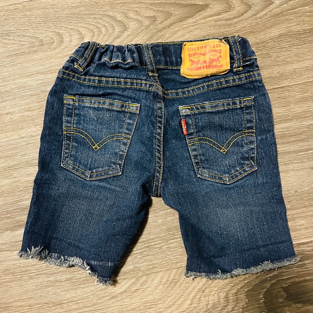 Boys Levi jean shorts